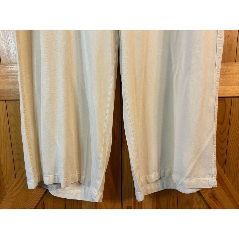 St. John's Bay Wide Leg High Rise Plus Crop 2X nwt Birch (0192) - Picture 2 of 5